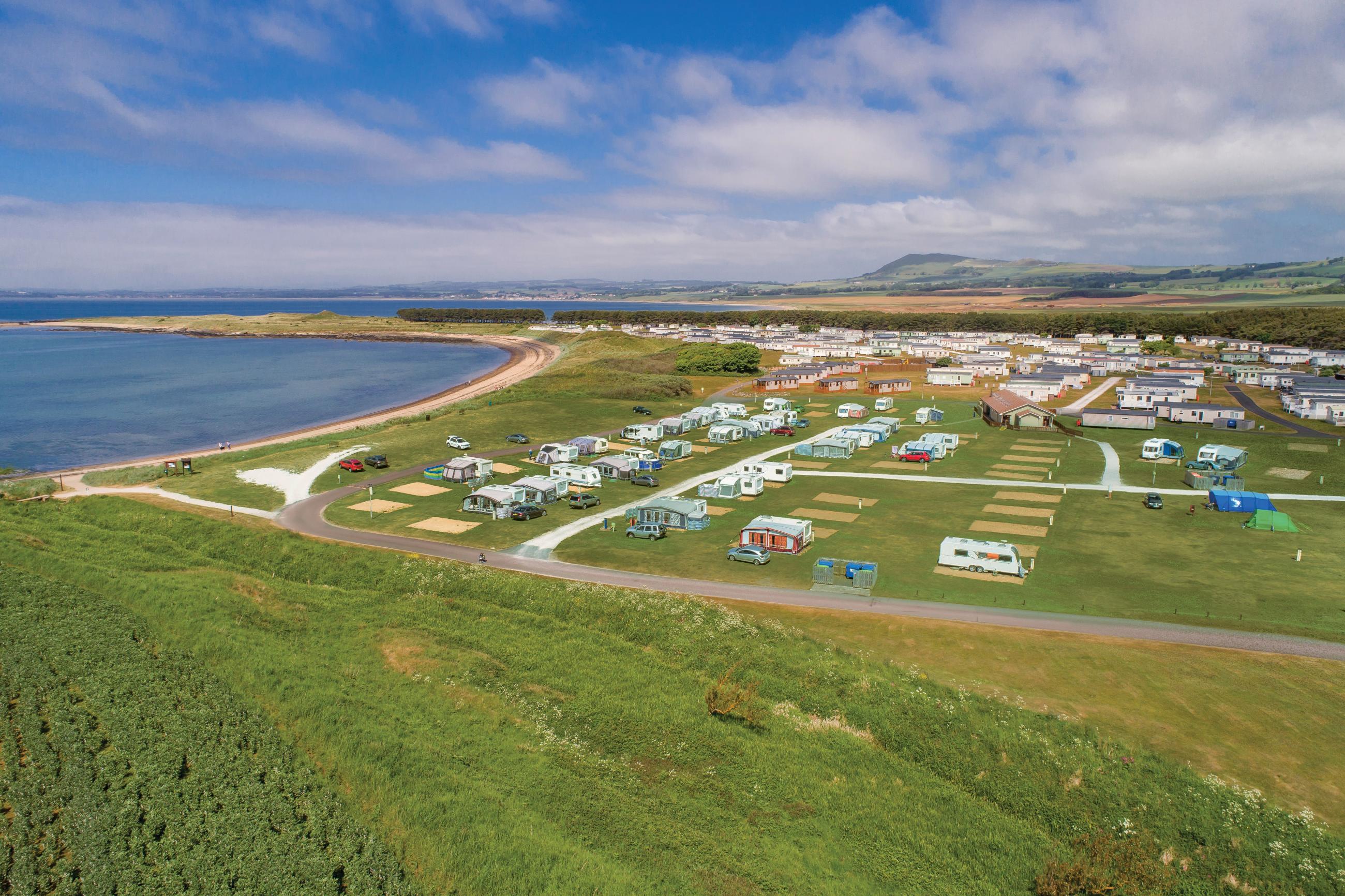 Elie Holiday Park at Shell Bay, Fife Abbeyford Leisure